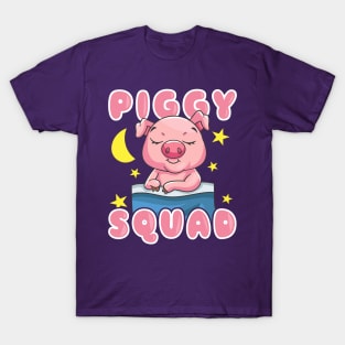 Piggy Squad Pigs Farm Animals T-Shirt